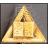 Marque-page maçonnique – Triangle et livre – Vente grossiste