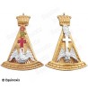 Bijou maçonnique de grade – REAA – 18ème degré – Chevalier Rose-Croix – Emaillé