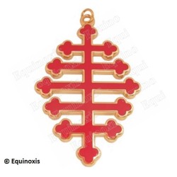 Bijou maçonnique de cordon – Croix de Commandeur – 33ème degré du REAA