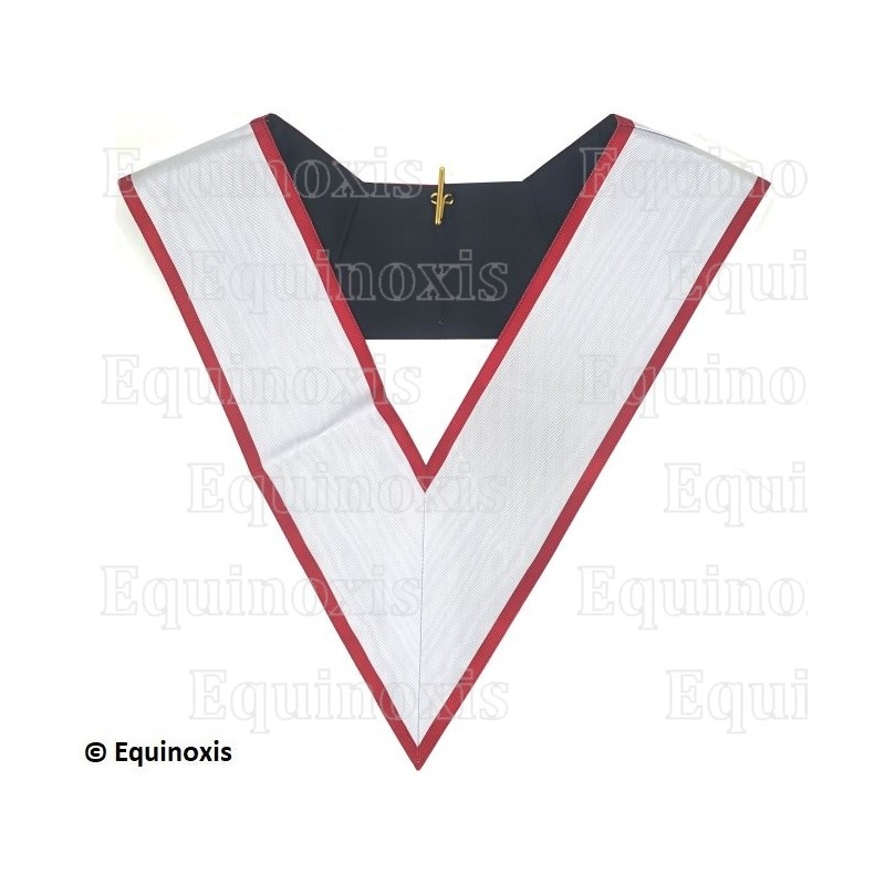 Sautoir maçonnique moiré – REAA – 27ème degré