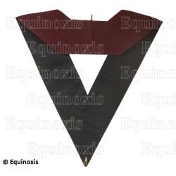 Sautoir maçonnique velours – REAA – 14ème degré – Dos