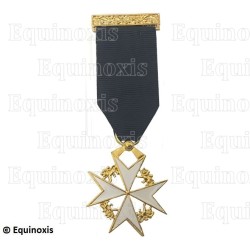 Médaille maçonnique – Chevaliers de Malte – Bijou de poitrine