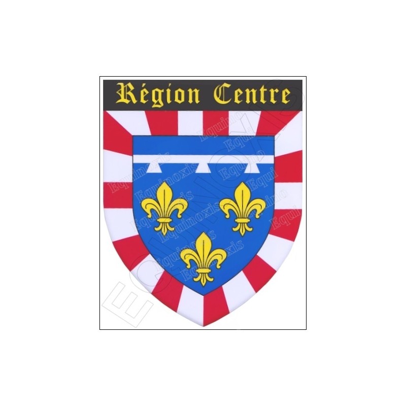 Magnet régional – Blason Région Centre – Vente grossiste