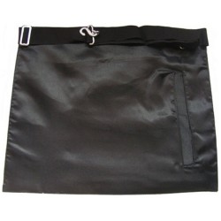 Tablier maçonnique en simili-cuir – REAA – 30ème degré – Chevalier Kadosch – CKH