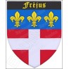Magnet régional – Blason Fréjus – Vente grossiste