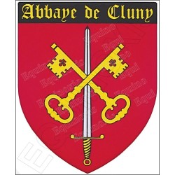 Magnet régional – Blason Abbaye de Cluny – Vente grossiste
