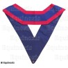 Sautoir maçonnique moiré – La Marque – Officier Provincial d'Honneur – Cocarde tricolore