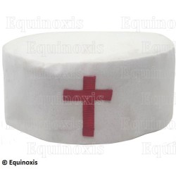 Toque maçonnique – Stricte Observance Templière (SOT) – Commandeur – Taille 58