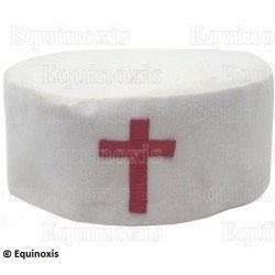 Toque maçonnique – Stricte Observance Templière (SOT) – Commandeur – Taille 56