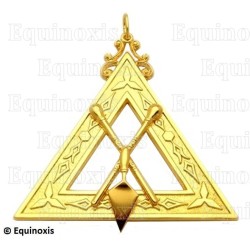 Bijou maçonnique d'Officier – GCCAF – Conseil Cryptique – Maréchal