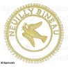 Badge / Macaron GLNF – Grande tenue provinciale – Grand Expert – Neuilly Bineau – Brodé main