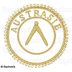 Badge / Macaron GLNF – Grande tenue provinciale – Grand Inspecteur – Austrasie – Brodé main