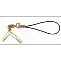 Bijou de mobile maçonnique – Equerre – Or vif – Vente grossiste