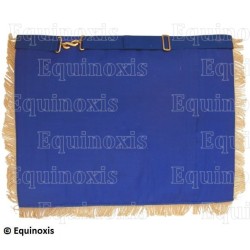 Tablier maçonnique en cuir – GLNF – Grande tenue nationale – Brodé machine – Vente grossiste
