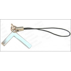 Bijou de mobile maçonnique – Equerre – Argent vif – Vente grossiste