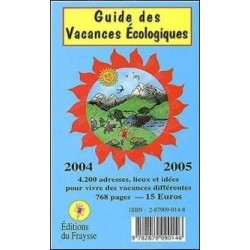 Guide des vacances écologiques – 2004-2005 – Vente grossiste