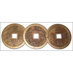 Pièces chinoises Feng-Shui – 45 mm – Lot de 10 – Vente grossiste