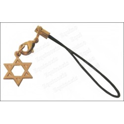 Bijou de mobile judaïque – Etoile de David – Or vif – Vente grossiste
