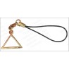 Bijou de mobile maçonnique – Triangle – Or vif – Vente grossiste