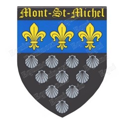 Magnet régional – Blason Mont-St-Michel