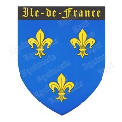 Magnet régional – Blason Ile-de-France
