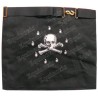 Tablier maçonnique en simili-cuir – REAA – Vénérable Maître – 3 taus