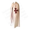 Manteau templier – Knights Templar (KT) – Manteau blanc avec croix du Temple