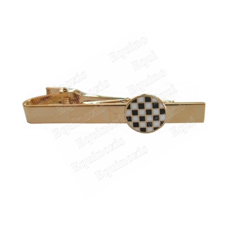 Pince-à-cravate maçonnique – Pavé mosaïque – Rond
