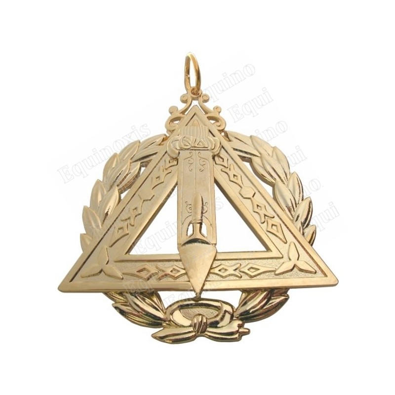 Bijou maçonnique d'Officier – GCCAF – Grand Conseil Cryptique – Grand Principal Conducteur des Travaux