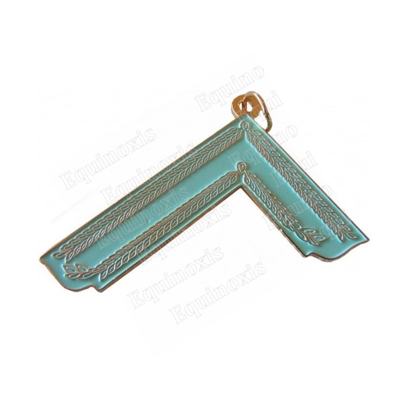 Bijou maçonnique d'Officier – Vénérable Maître Installé – Rite Français – Emaillé