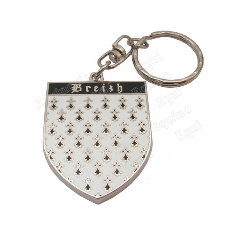 Porte-clefs régional – Blason Bretagne – Breizh