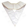 Sautoir martiniste moiré – Supérieur Inconnu Initiateur (SII) –  Blanc – Brodé main