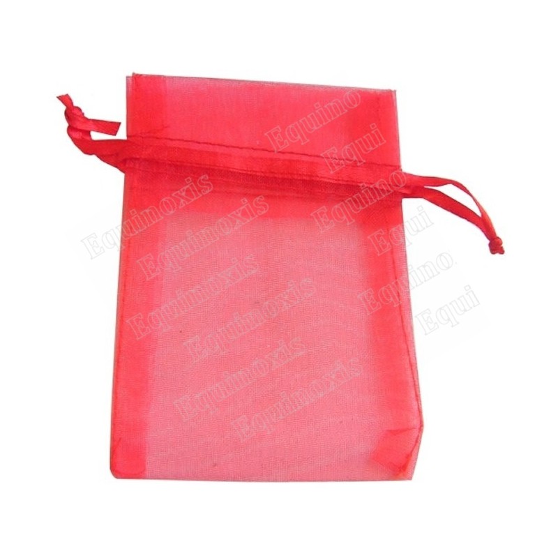 Pochette organza – Rouge