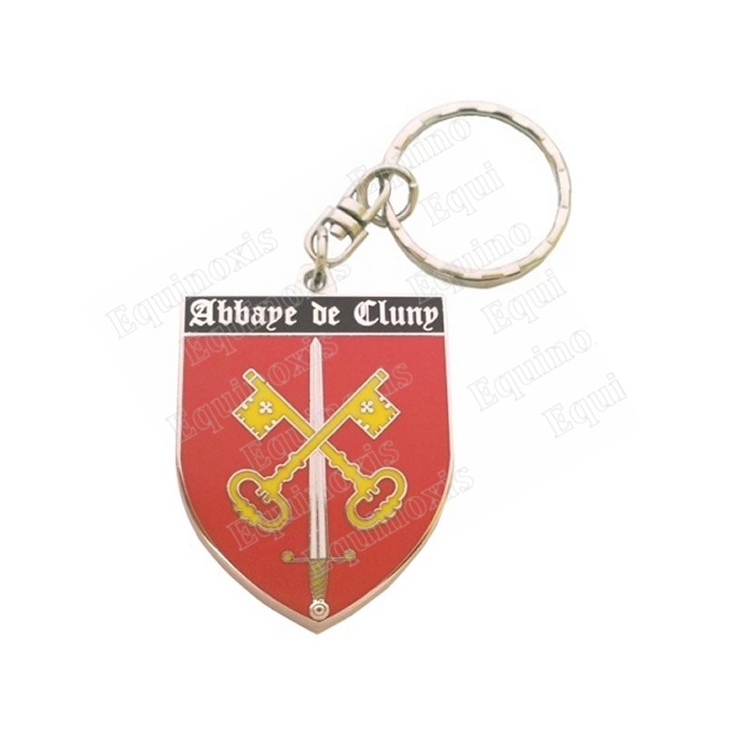 Porte-clefs régional – Blason Abbaye de Cluny