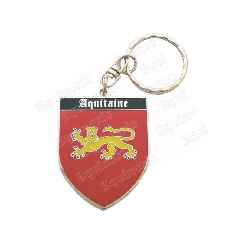 Porte-clefs régional – Blason Aquitaine