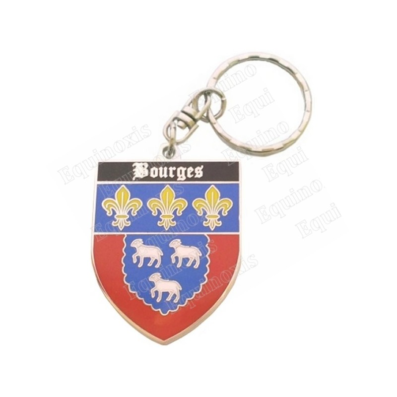 Porte-clefs régional – Blason Bourges