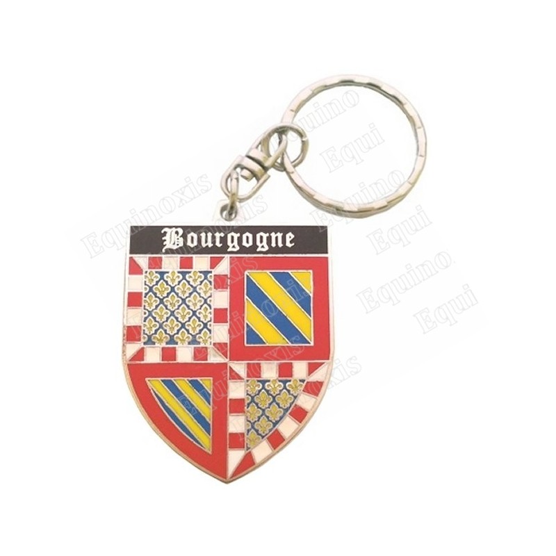 Porte-clefs régional – Blason Bourgogne