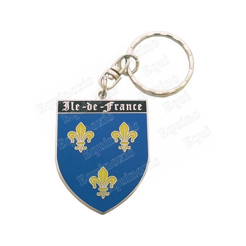 Porte-clefs régional – Blason Ile-de-France
