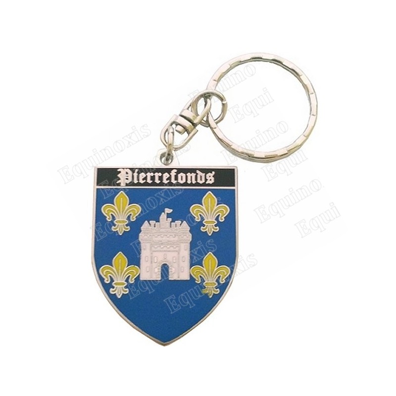 Porte-clefs régional – Blason Pierrefonds