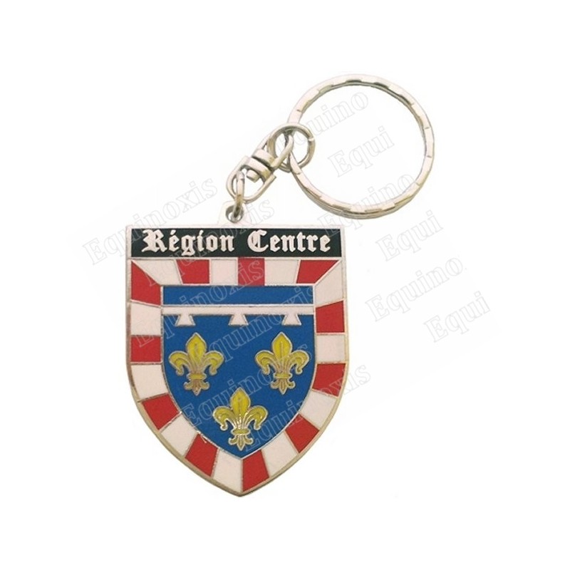 Porte-clefs régional – Blason Région Centre