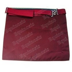 Tablier maçonnique en cuir – La Marque – Maître
