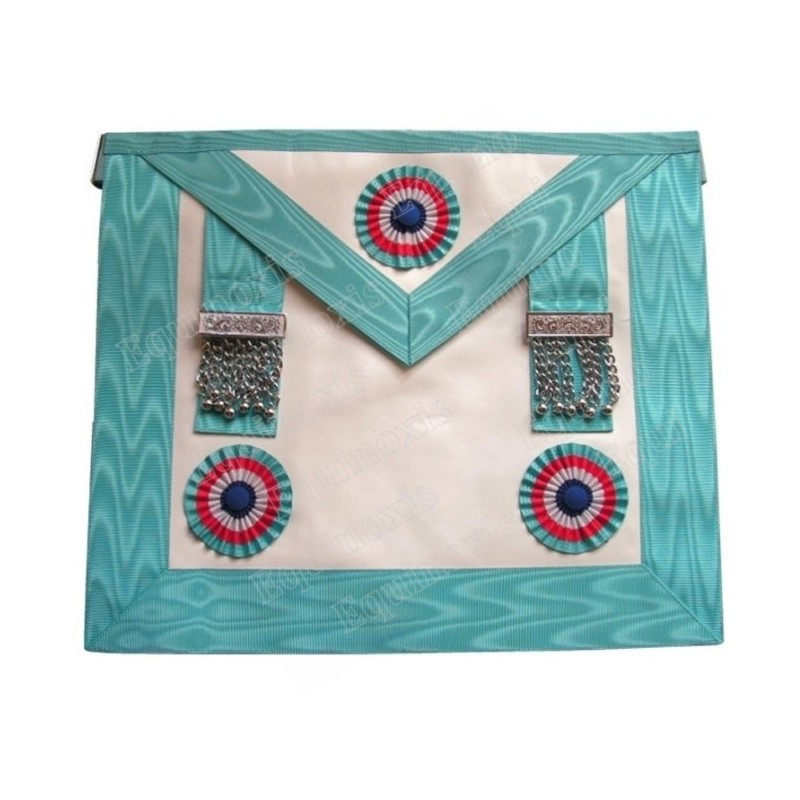 Tablier maçonnique en faux cuir – Rite Emulation – Maître