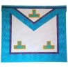 Tablier maçonnique en simili-cuir – Memphis–Misraïm – Vénérable Maître – 3 taus