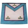 Tablier maçonnique en faux cuir – Memphis-Misraïm – Vénérable Maître – 3 taus