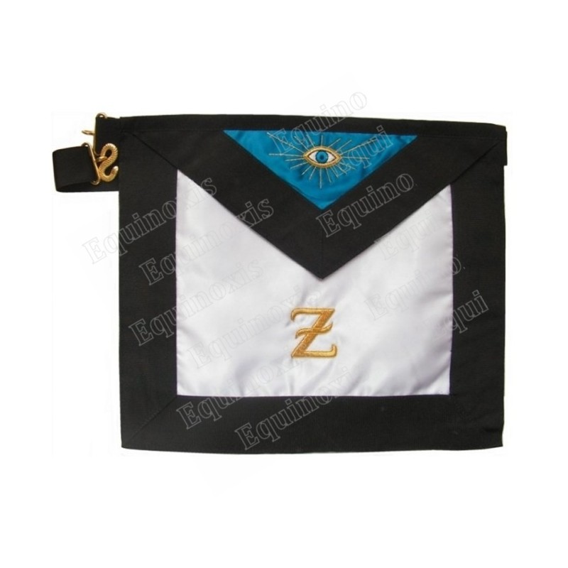 Tablier maçonnique en satin – REAA – 4ème degré