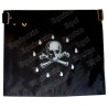 Tablier maçonnique en cuir – 4ème degré du REAA – 30 cm x 35 cm