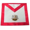 Tablier maçonnique en cuir – REAA – 18ème degré – Chevalier Rose-Croix – Pélican
