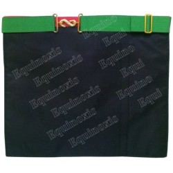 Tablier maçonnique en cuir – RER – CBCS – GLTSO