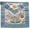 Tablier maçonnique en satin – Rite Français Traditionnel – Maître 2