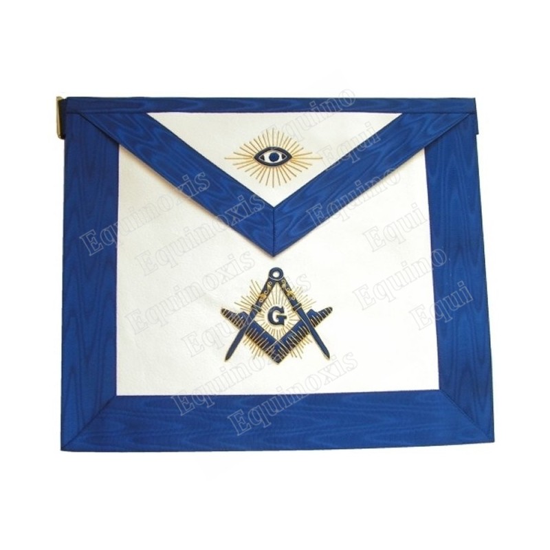 Tablier maçonnique en cuir – Rite York – Maître